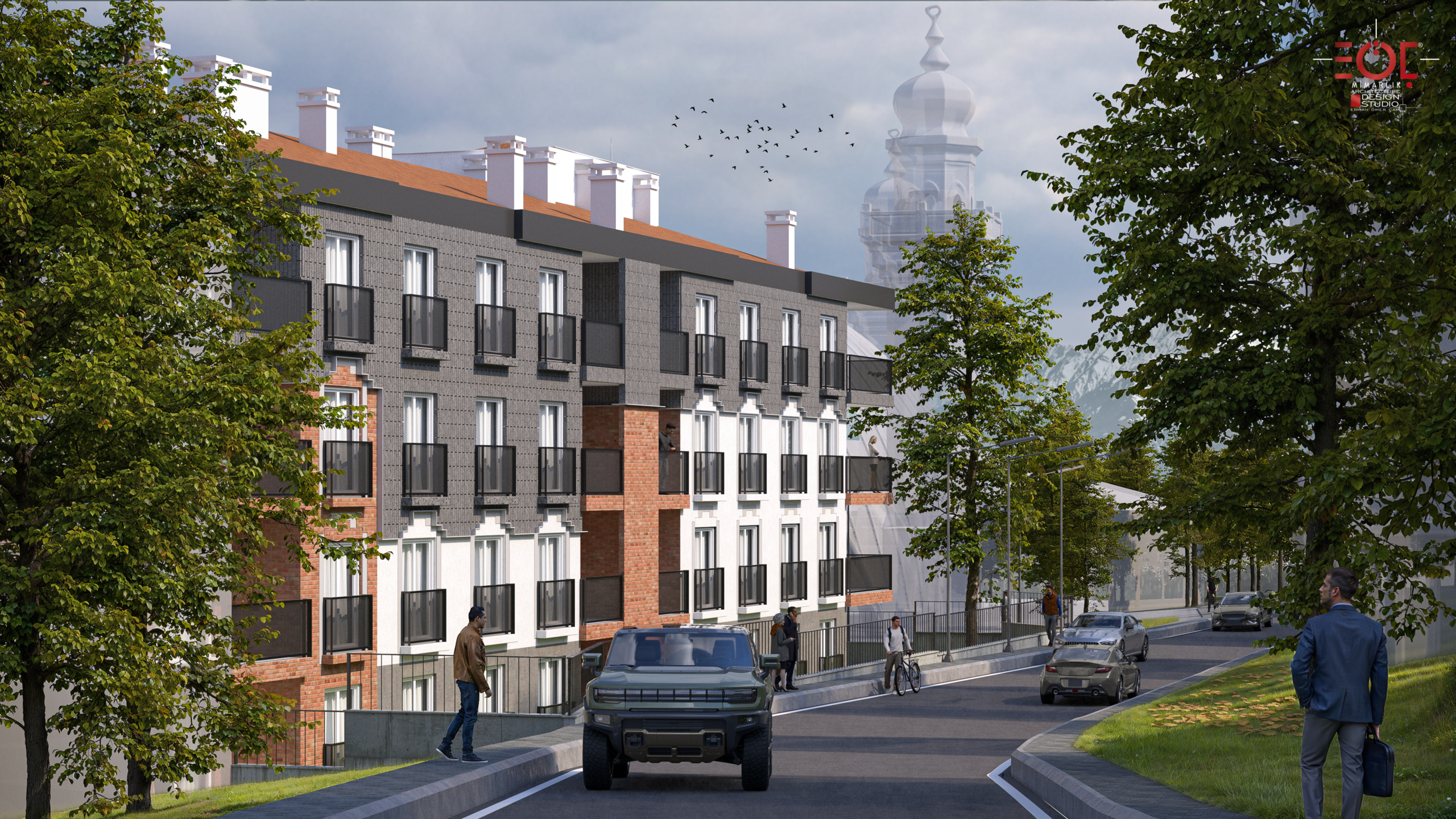 Ural Residence konut projesi görünümü