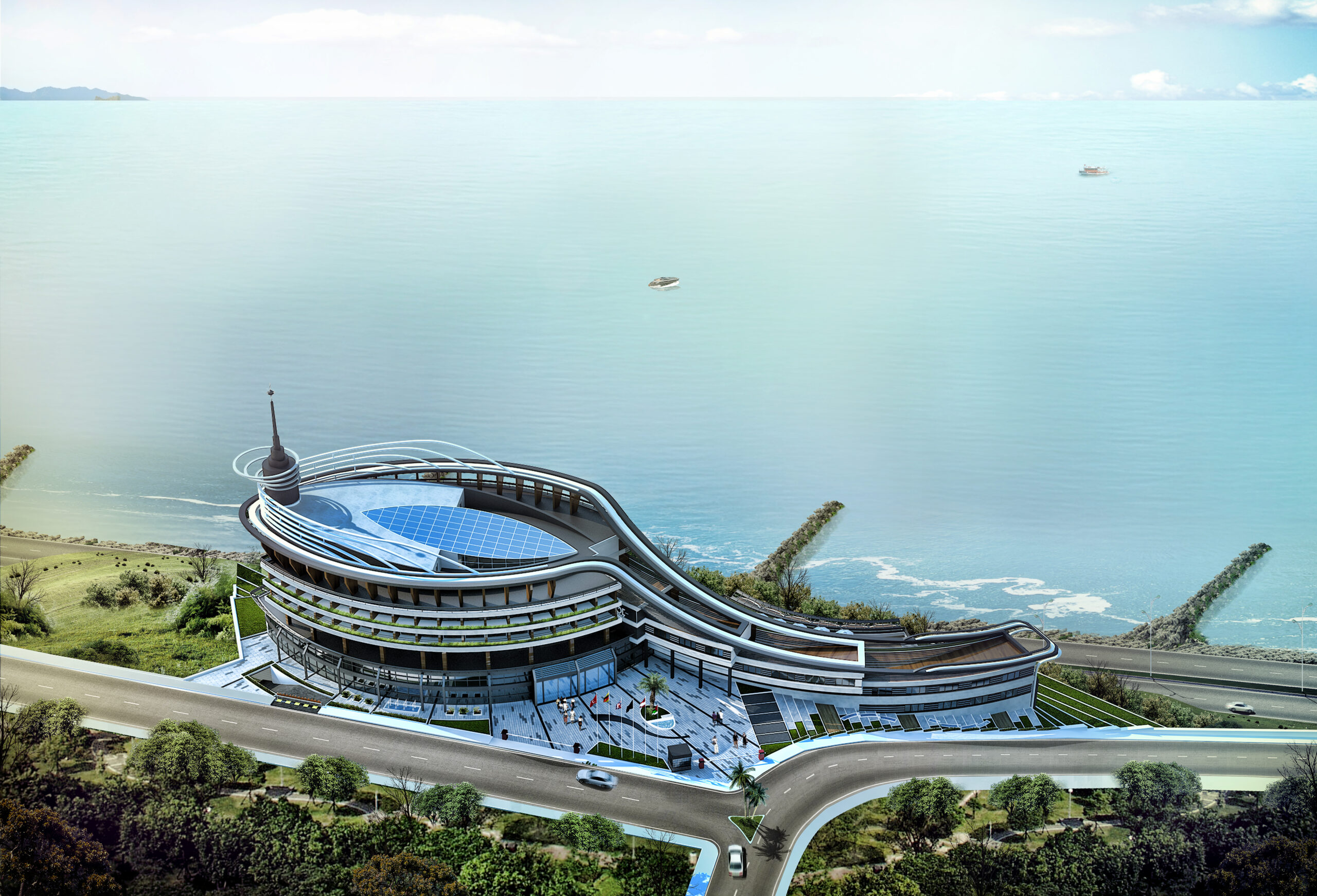 Marina Hotel Akyazı project view
