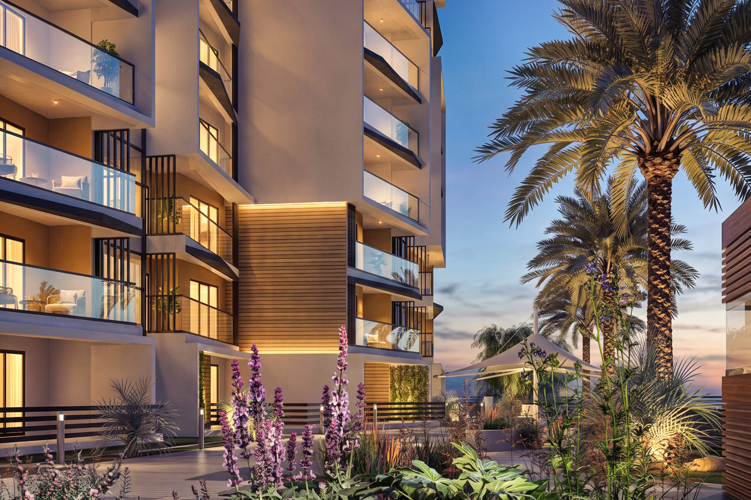 Loft Park Residence Trabzon konut projesi dış cephe görünümü - EÖÇ Mimarlık