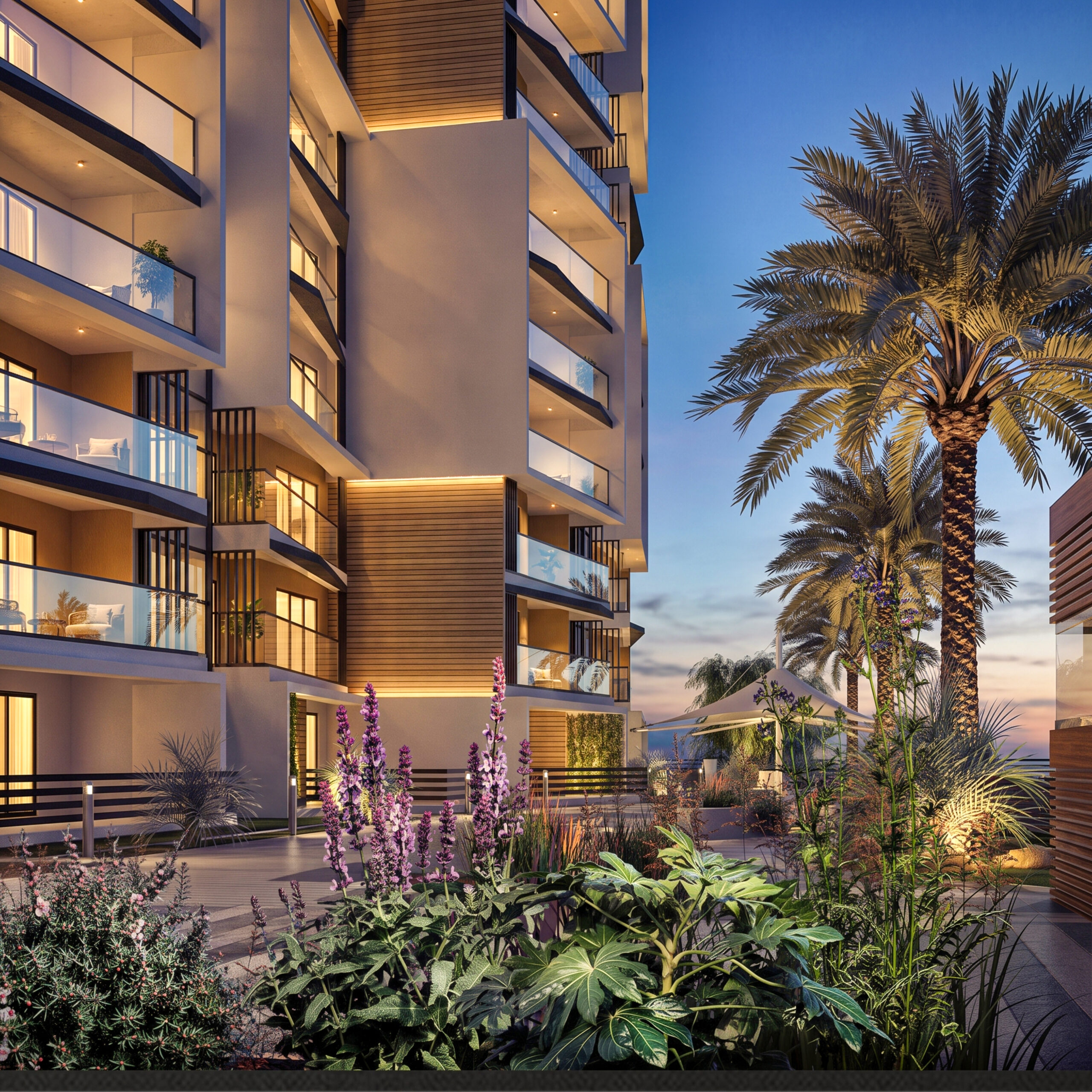 Loft Park Residence Trabzon konut projesi dış cephe görünümü - EÖÇ Mimarlık