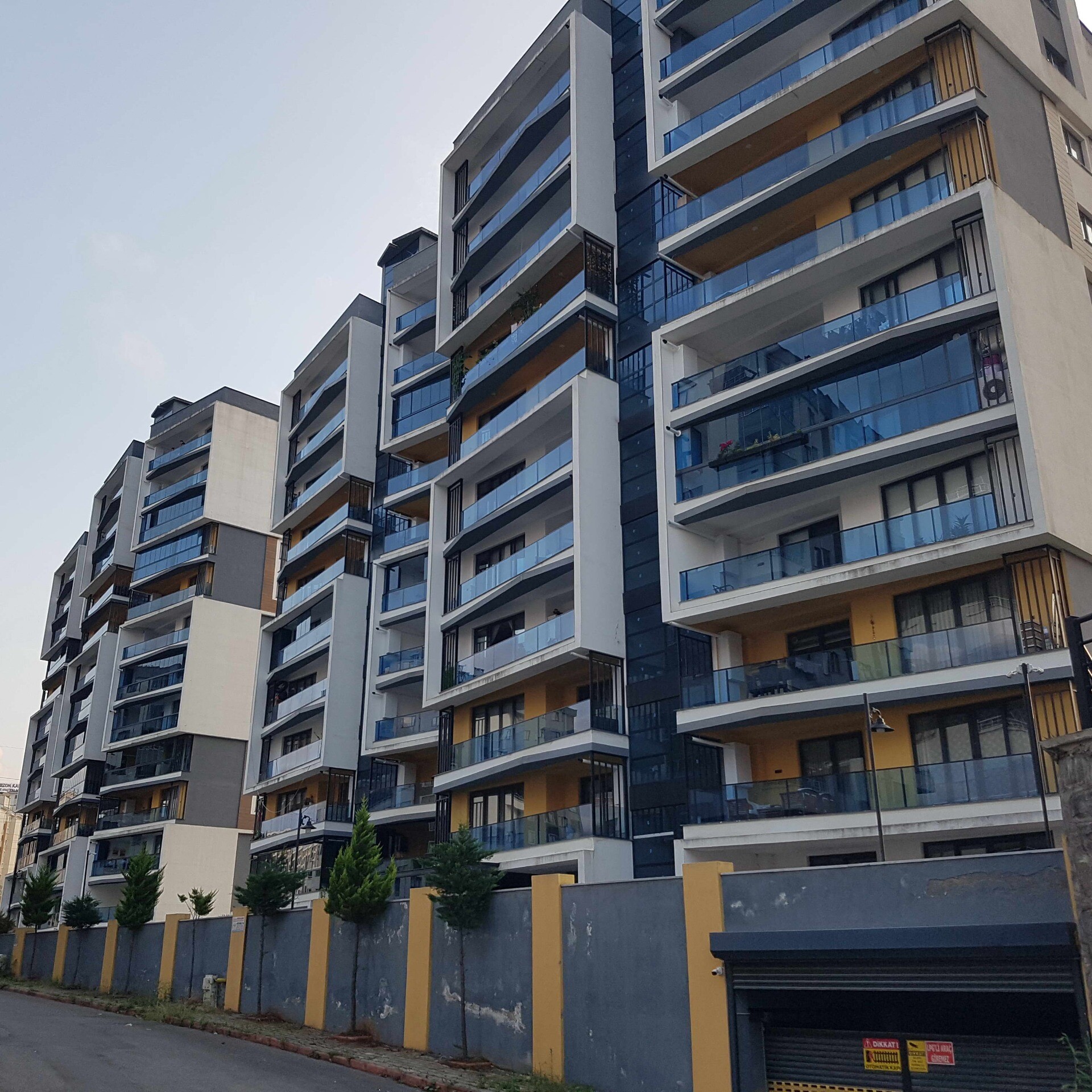 Loft Park Residence Trabzon konut projesi dış cephe ve peyzaj fotoğrafı - EÖÇ Mimarlık